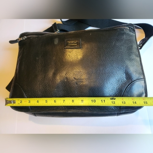 Vintage MULHOLLAND Black Leather Briefcase THE CHALICE 2007 - Picture 13 of 16